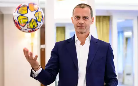 Organisiert Europas Widerstand: UEFA-Boss Ceferin. (Archivbild) - Foto: Tom Weller/dpa
