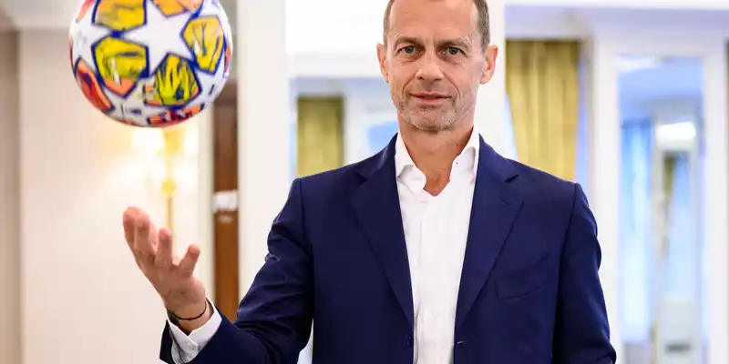 Organisiert Europas Widerstand: UEFA-Boss Ceferin. (Archivbild) - Foto: Tom Weller/dpa