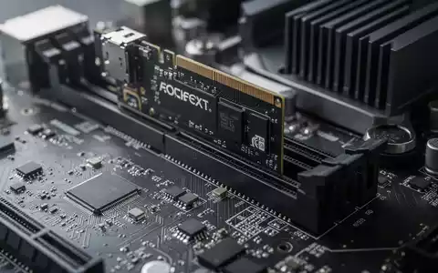 Nahaufnahme eines PCIe-Netzwerkadapters auf einem Mainboard, stellvertretend für Hardware-Treiber-Updates. - Foto: über boerse-global.de