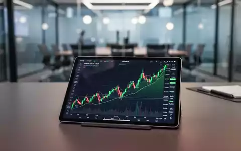 Ein Tablet zeigt einen steigenden Aktienchart als Symbol für hohe Kapitalzuflüsse in einen globalen ETF. - Foto: über boerse-global.de