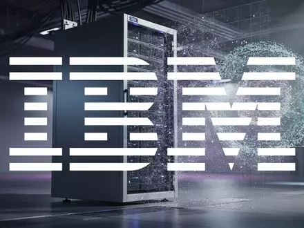 Futuristisches Rechenzentrum mit blauen Lichteffekten als Symbol für Quantencomputing und technologischen Wandel. - Foto: über boerse-global.de