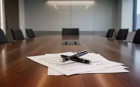 Ein Füllfederhalter liegt auf einem offiziellen juristischen Dokument in einem modernen, professionellen Büro. - Foto: über boerse-global.de