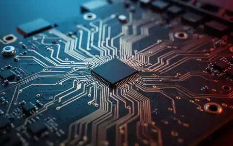 Nahaufnahme einer Computer-Grafikkarten-Leiterplatte, die AMD-Treiberentwicklung und Linux-Hardware-Support darstellt. - Foto: über boerse-global.de