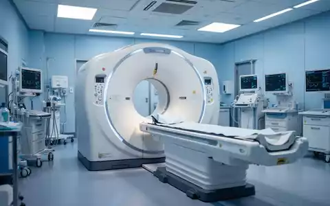 Moderner Computertomograph in einer hellen, hochmodernen medizinischen Diagnoseeinrichtung. - Foto: über boerse-global.de