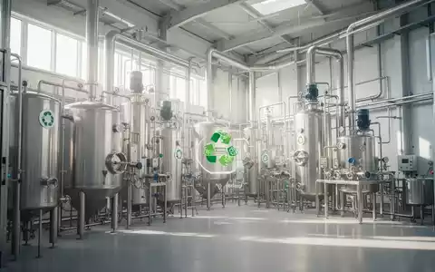 Moderne industrielle Bioraffinerie zur Verarbeitung organischer Abfälle in einer sauberen, technologisch geprägten Umgebung. - Foto: über boerse-global.de