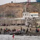 Madrid setzt erstmals wieder die Streitkräfte ein Ceuta ein. - Bild: Antonio Sempere/AP/dpa