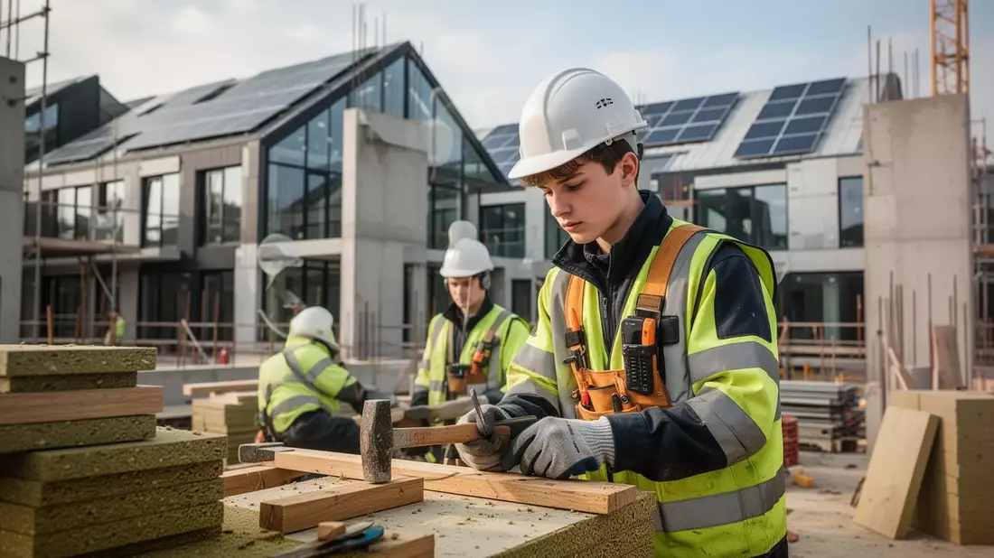 Bauausbildung reformiert: Klimaschutz und neue Prüfungen ab August