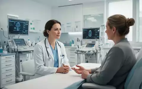 Eine Ärztin in einem modernen Behandlungsraum im Gespräch mit einer Patientin zur medizinischen Beratung. - Foto: über boerse-global.de