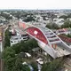 Ende August sollen dann wieder bis zu 1.000 Züge über die vier Gleise der markanten Brücke fahren.  - Bild: Christian Charisius/dpa