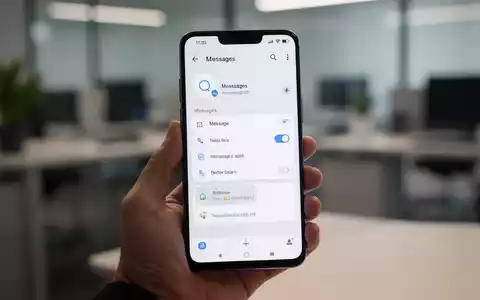 Nahaufnahme eines Smartphone-Bildschirms mit einer Speicherverwaltungsoberfläche in einer Messaging-App. - Foto: über boerse-global.de