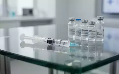 Medizinische Spritze und sterile Ampullen in einer modernen Praxisumgebung als Symbol für das Transfusionsgesetz. - Foto: über boerse-global.de