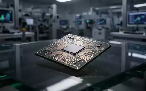 Ein moderner Halbleiter-Chip in einer industriellen Fertigungsumgebung als Symbol für Hardware-Entwicklung. - Foto: über boerse-global.de