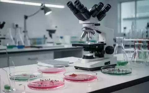 Laborumgebung mit wissenschaftlichen Instrumenten zur Erforschung von Stoffwechselprozessen und Proteinstoffwechsel. - Foto: über boerse-global.de