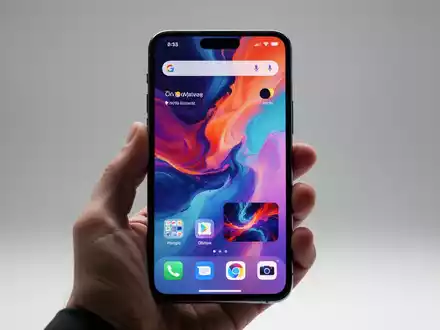 Ein Smartphone zeigt die neue, individuell anpassbare Startseite des Chrome-Browsers für Android. - Foto: über boerse-global.de