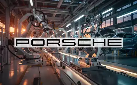 Moderne, technologisch fortschrittliche Automobilfertigung in einer Fabrikhalle mit atmosphärischer Beleuchtung. - Foto: über boerse-global.de