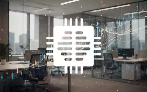 Abstraktes Büro-Ambiente mit Fokus auf digitale Datenströme und finanzielle Marktentwicklung. - Foto: über boerse-global.de