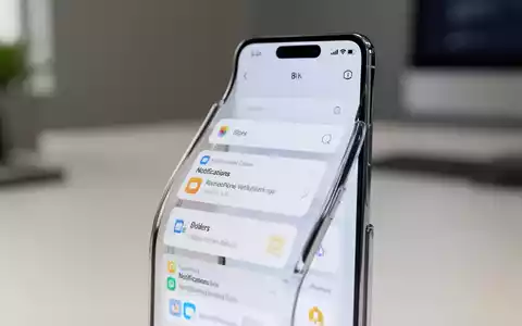 Ein Smartphone zeigt eine aufgeräumte Benutzeroberfläche mit organisierten Nachrichtenordnern für Geschäftskommunikation. - Foto: über boerse-global.de