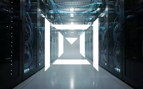 Modernes Rechenzentrum mit leuchtenden Glasfaserkabeln und Server-Racks in einer professionellen, technologischen Umgebung. - Foto: über boerse-global.de