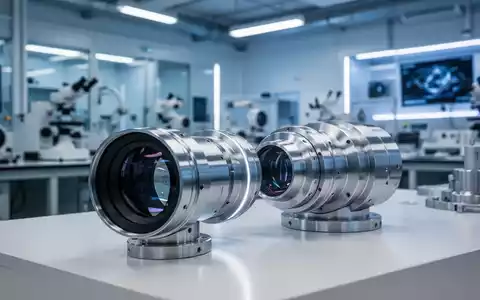 Hochmoderne optische Technologiekomponenten in einem industriellen Labor mit professioneller Beleuchtung. - Foto: über boerse-global.de
