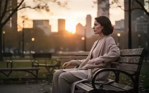 Eine Person sitzt nachdenklich auf einer Parkbank im warmen Licht des Sonnenuntergangs als Symbol für emotionale Resonanz. - Foto: über boerse-global.de