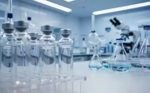 Moderne Laborumgebung mit medizinischen Ampullen und wissenschaftlichen Geräten zur pharmazeutischen Forschung. - Foto: über boerse-global.de