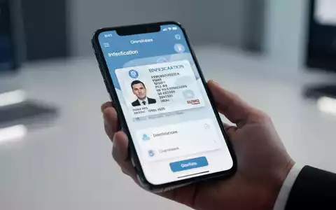 Nahaufnahme eines Smartphones mit digitalem Ausweis in einer Mobile-Wallet-App. - Foto: über boerse-global.de