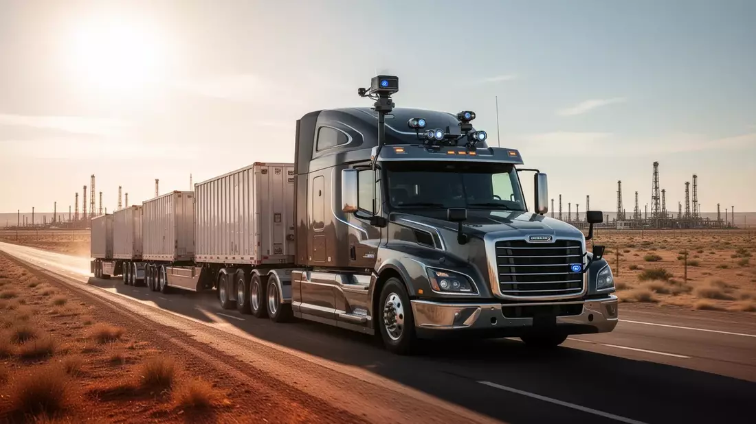 Atlas Energy und Kodiak: 100 autonome Lkw für Sandtransport bis 2027