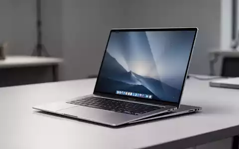 Schlankes, dünnes Dell-XPS-Laptop auf minimalistischen Schreibtisch, modernes Aluminiumdesign und Bildschirm hervorgehoben. - Foto: über boerse-global.de