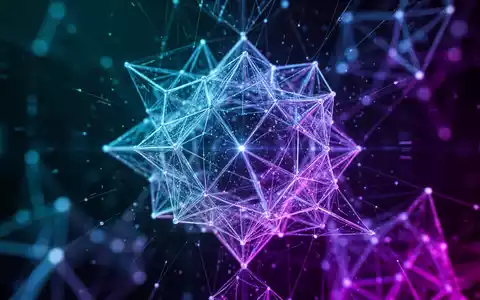Abstrakte digitale Netzwerkstruktur mit leuchtenden Knotenpunkten als Symbol für das Ethereum-Netzwerk. - Foto: über boerse-global.de