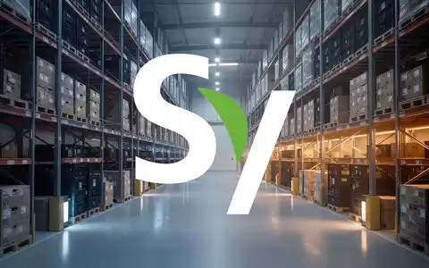 Modernes Logistikzentrum in einer professionellen, atmosphärischen Aufnahme mit Fokus auf Ordnung und industrielle Effizienz. - Foto: über boerse-global.de