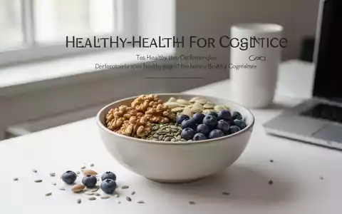 Eine Schale mit gesunden Lebensmitteln wie Walnüssen und Beeren auf einem Schreibtisch als Symbol für kognitive Gesundheit. - Foto: über boerse-global.de