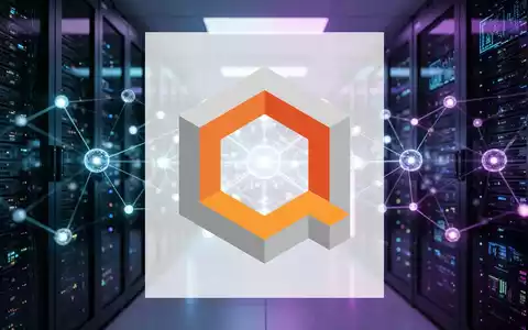 Abstrakte Darstellung eines Quantencomputer-Labors mit leuchtenden Lichtknoten in einem modernen Serverraum. - Foto: über boerse-global.de