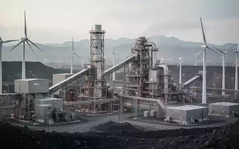 Moderne Industrieanlage für Bergbau und grüne Energietechnologien in professionellem, hochwertigem Stil. - Foto: über boerse-global.de