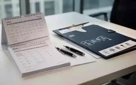 Ein Kalender und Dokumente auf einem Schreibtisch symbolisieren die neue Musterdienstvereinbarung zur Urlaubsplanung. - Foto: über boerse-global.de