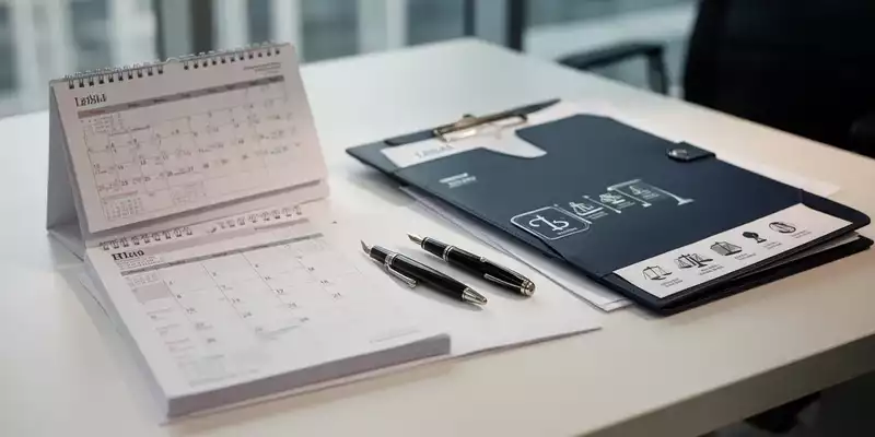 Ein Kalender und Dokumente auf einem Schreibtisch symbolisieren die neue Musterdienstvereinbarung zur Urlaubsplanung. - Foto: über boerse-global.de