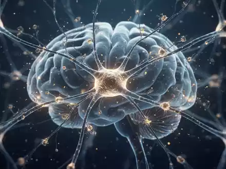 Abstrakte Darstellung neuronaler Netzwerke im menschlichen Gehirn als Symbol für kognitive Gesundheit im Alter. - Foto: über boerse-global.de
