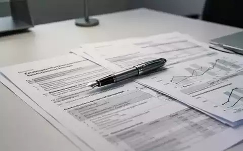 Ein moderner Schreibtisch mit Steuerdokumenten, Finanzdiagrammen und einem Füllfederhalter. - Foto: über boerse-global.de
