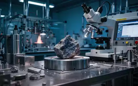 Moderne Laborausrüstung für die Analyse von Mineralproben in einer professionellen industriellen Umgebung - Foto: über boerse-global.de