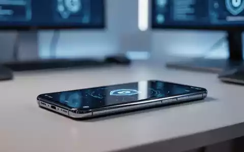 Ein modernes Smartphone auf einem sauberen Schreibtisch, das digitales Systemmanagement und mobile Sicherheit repräsentiert. - Foto: über boerse-global.de