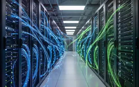 Moderne Serverräume und Rechenzentrumstechnik für KI-Infrastruktur. - Foto: über boerse-global.de