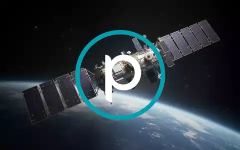 Ein hochmoderner Satellit in der Umlaufbahn vor dem Hintergrund der Erde, der technologischen Fortschritt symbolisiert. - Foto: über boerse-global.de