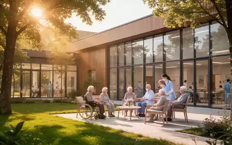 Modernes Alzheimer-Sozialzentrum im grünen Bat?kent-Park mit barrierefreier Architektur und freundlicher Atmosphäre. - Foto: über boerse-global.de