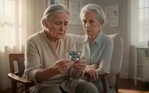 Ältere Person mit Medikamenten während einer Hitzewelle, symbolisiert Gesundheitsrisiken durch Arzneimittel. - Foto: über boerse-global.de
