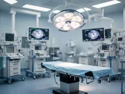 Moderner, steriler Operationssaal in einem Krankenhaus mit hochwertiger medizinischer Ausstattung. - Foto: über boerse-global.de
