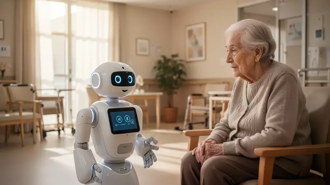 Pflege der Zukunft: Roboter, grüne Gärten und KI-Beratung