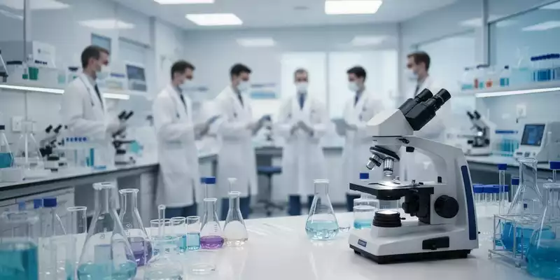 Moderne medizinische Forschungsumgebung in einer Klinik mit Fokus auf wissenschaftliche Exzellenz und Gesundheitswesen. - Foto: über boerse-global.de