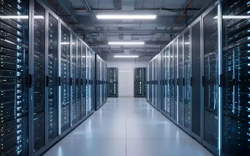 Moderne Serverräume in einem europäischen Rechenzentrum als Symbol für digitale Souveränität und Cloud-Infrastruktur. - Foto: über boerse-global.de