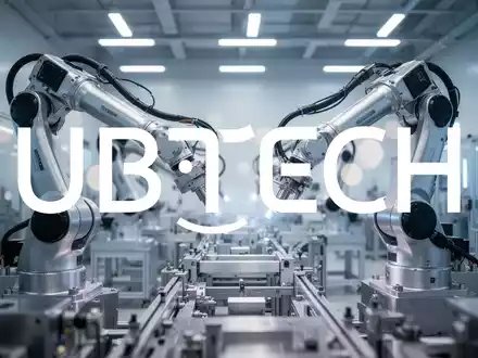 Hochmoderne Industrieroboterarme in einer technologisch fortgeschrittenen, minimalistischen Fertigungsumgebung. - Foto: über boerse-global.de