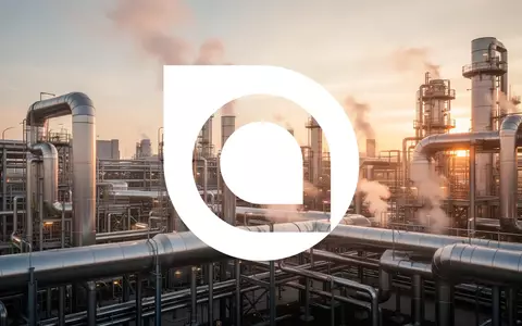 Moderne Industrieanlage mit glänzenden Rohrleitungen und atmosphärischer Beleuchtung als Symbol für Großinvestitionen. - Foto: über boerse-global.de