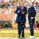 Während der WM hatten Donald Trump (l) und Gianni Infantino richtig viel Spaß zusammen. (Archivbild) - Bild: Tom Weller/dpa